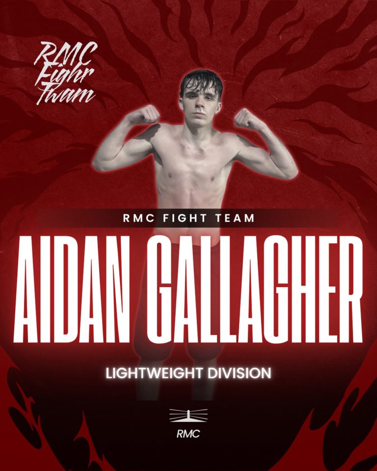 Aidan Gallagher, RMC Boxing fighter