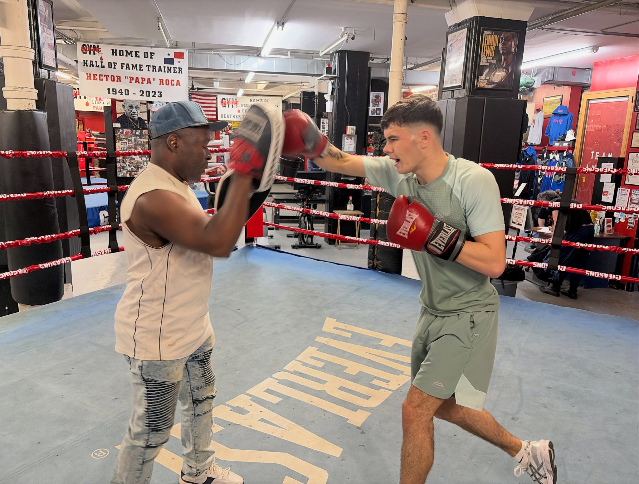 From Bellshill to Brooklyn: Starboy Trains at Gleason’s Gym 🗽